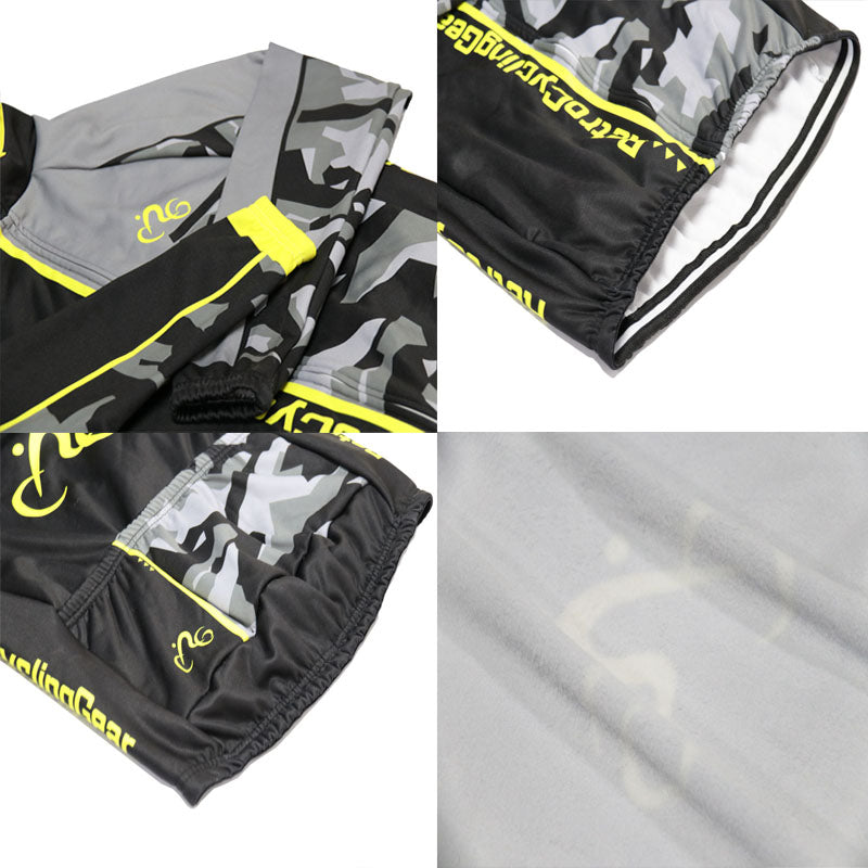 Credlt Lyonnals Fleece Retro Cycling Kits