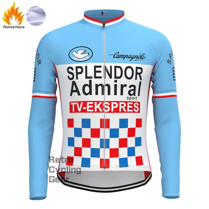 SPLENDOR Fleece Retro Cycling Kits