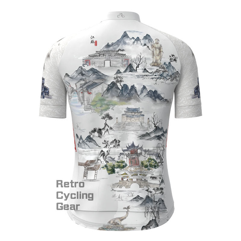 China Cities Cycling Short Sleeves Cycling Jersey