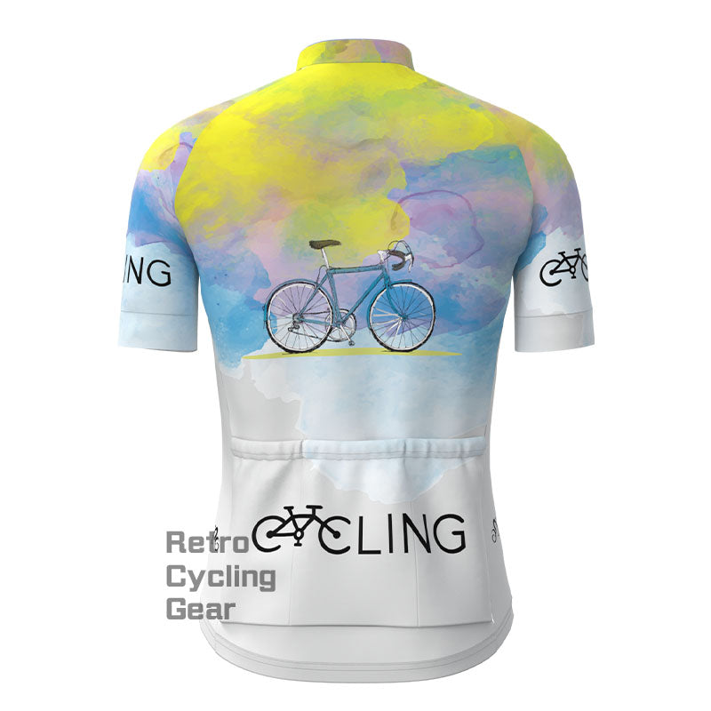 Painted Road Bikes Short Sleeves Cycling Jersey
