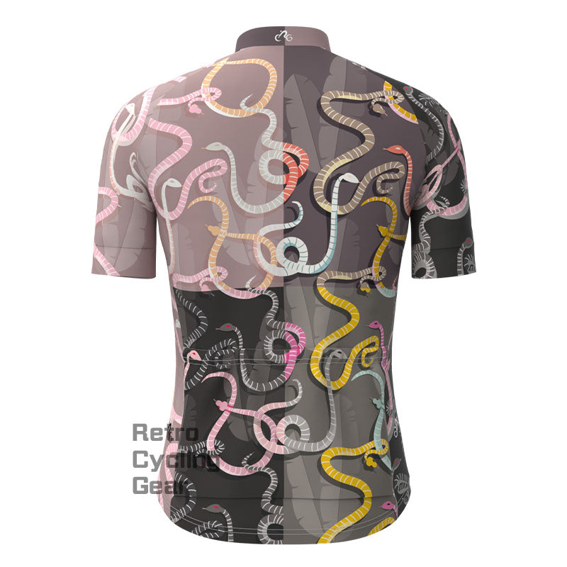 Spooky Snakes Short Sleeves Cycling Jersey
