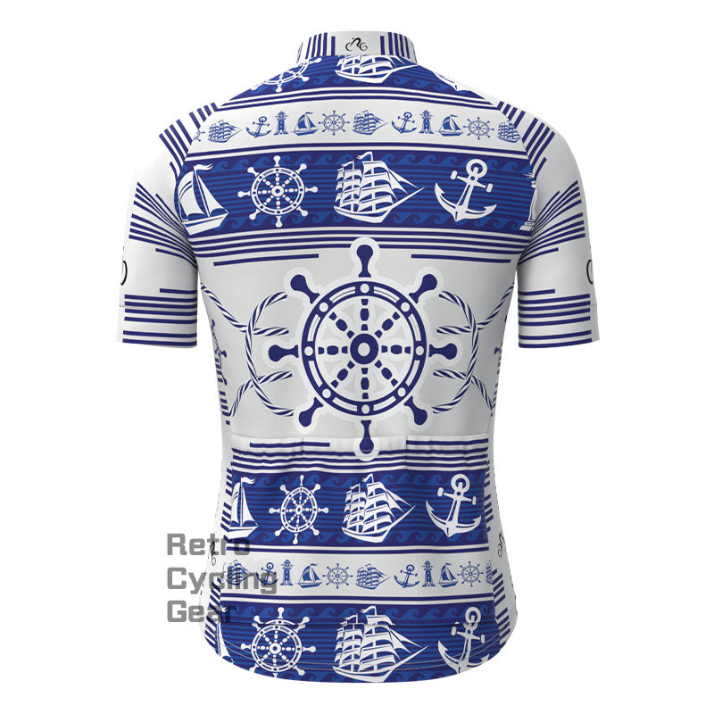 Pirate Ship Short Sleeves Cycling Jersey