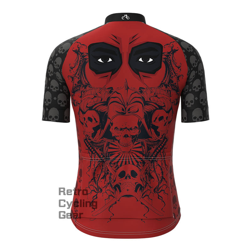 Red Devil Short Sleeves Cycling Jersey