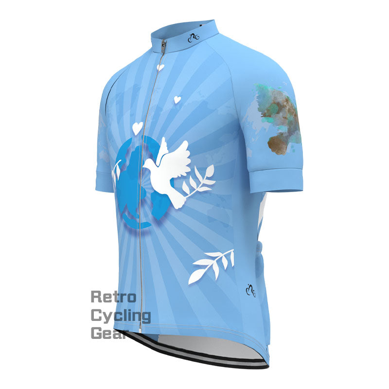 Dove of Peace Short Sleeves Cycling Jersey