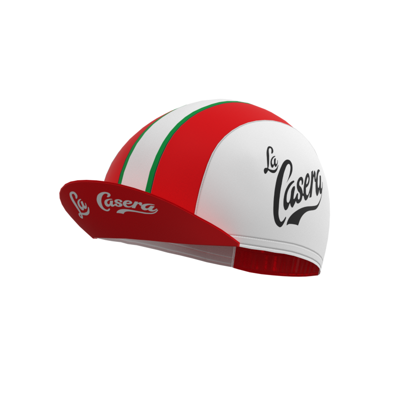 La Casera Retro-Radsportkappe