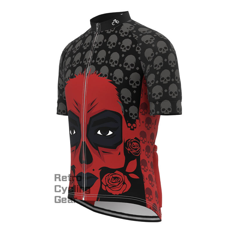 Red Devil Short Sleeves Cycling Jersey