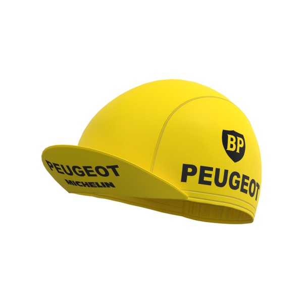 Peugeot Yellow 2 Retro Cycling Cap