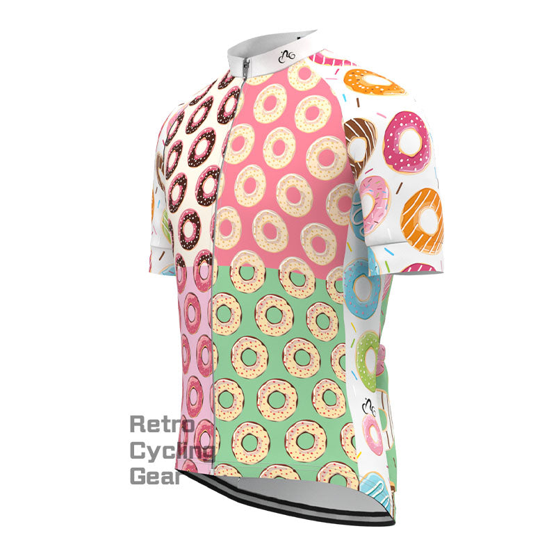 Delicious doughnuts Short Sleeves Cycling Jersey