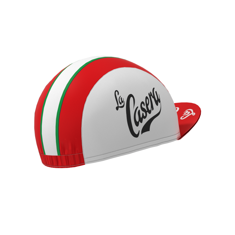 La Casera Retro-Radsportkappe