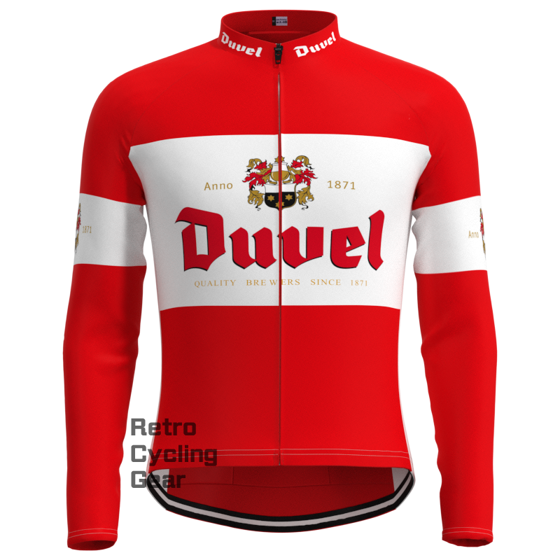 Duuel Retro Langarm-Fahrradset