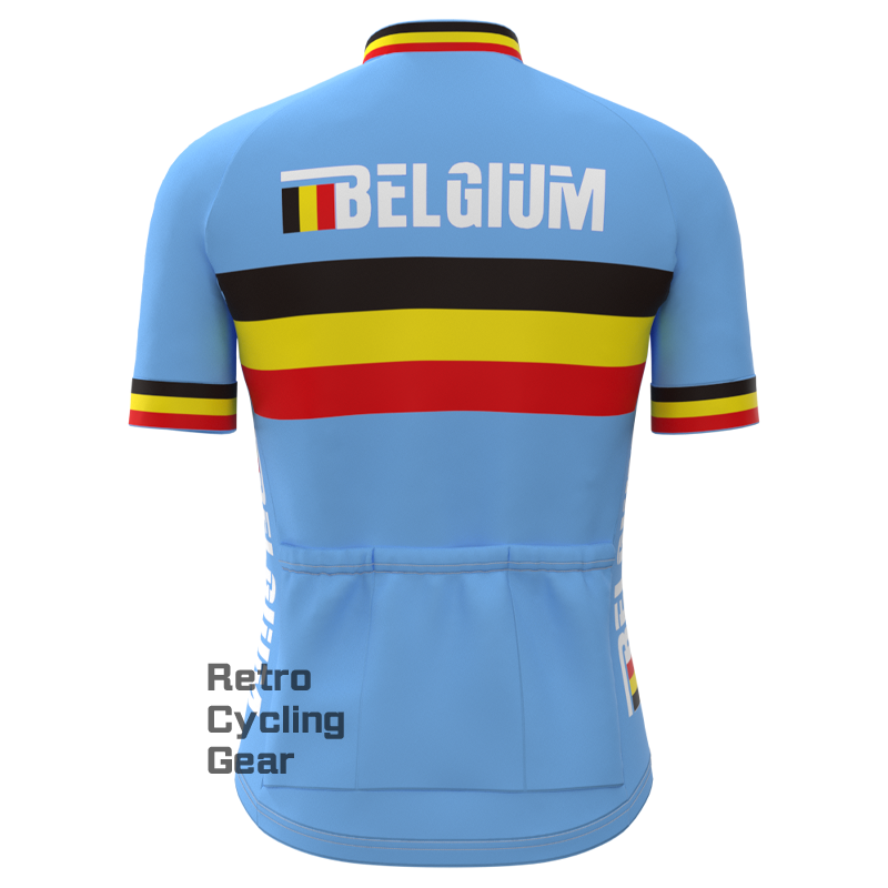 BELGIUM Retro Short sleeves Jersey