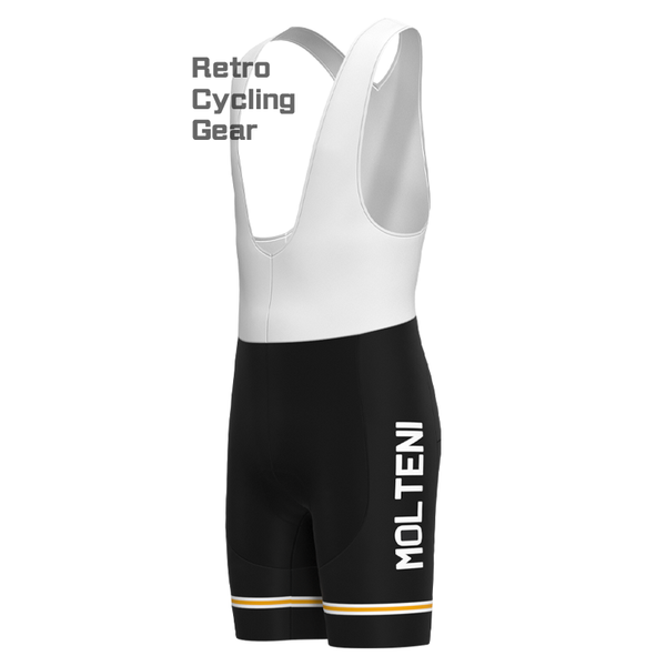 MOLTENI Schwarze Retro-Radhose