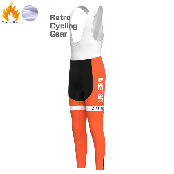 S.PELLEGRINO Fleece Retro Cycling Pants