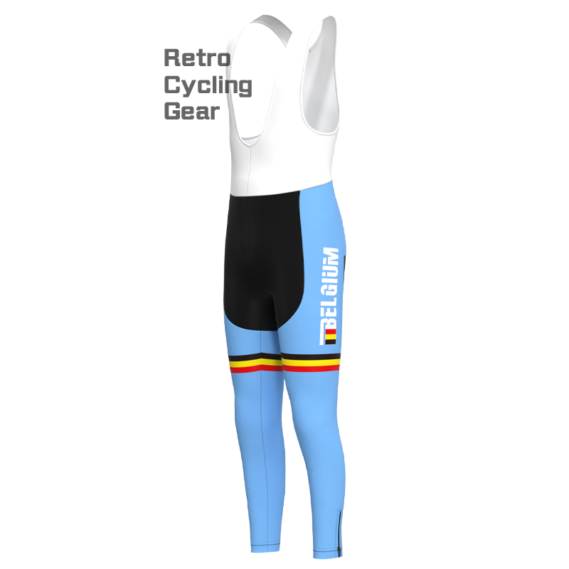 BELGIUM Retro Long Sleeve Cycling Kit