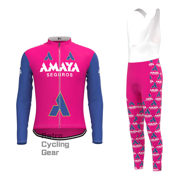 AMAYA Retro Long Sleeve Cycling Kit