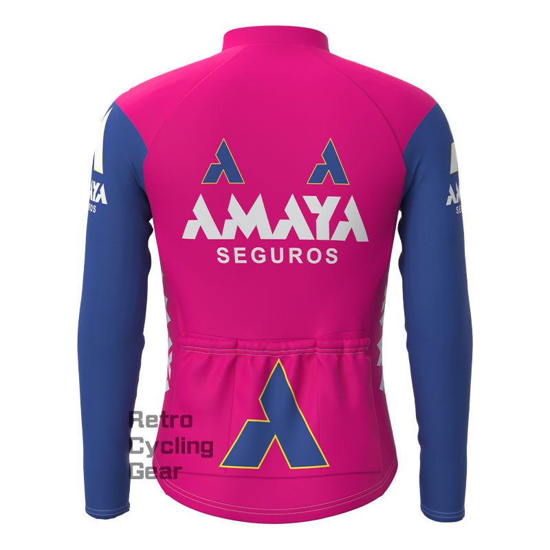 AMAYA Fleece Retro-Radsport-Sets