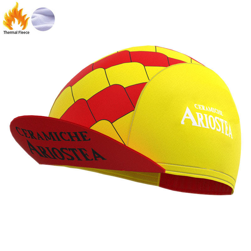 Ariostea Retro-Radsportkappe