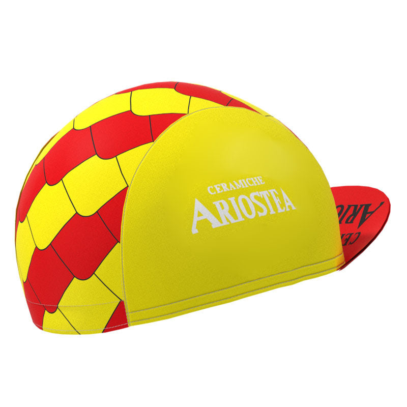 Ariostea Retro-Radsportkappe