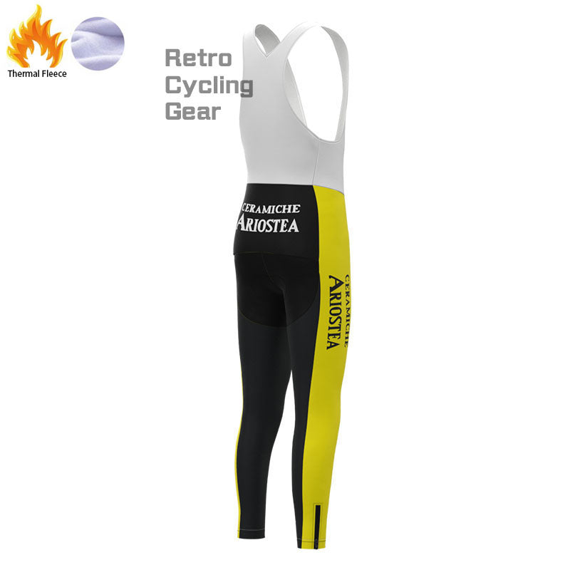 Ariostea Fleece Retro Cycling Pants
