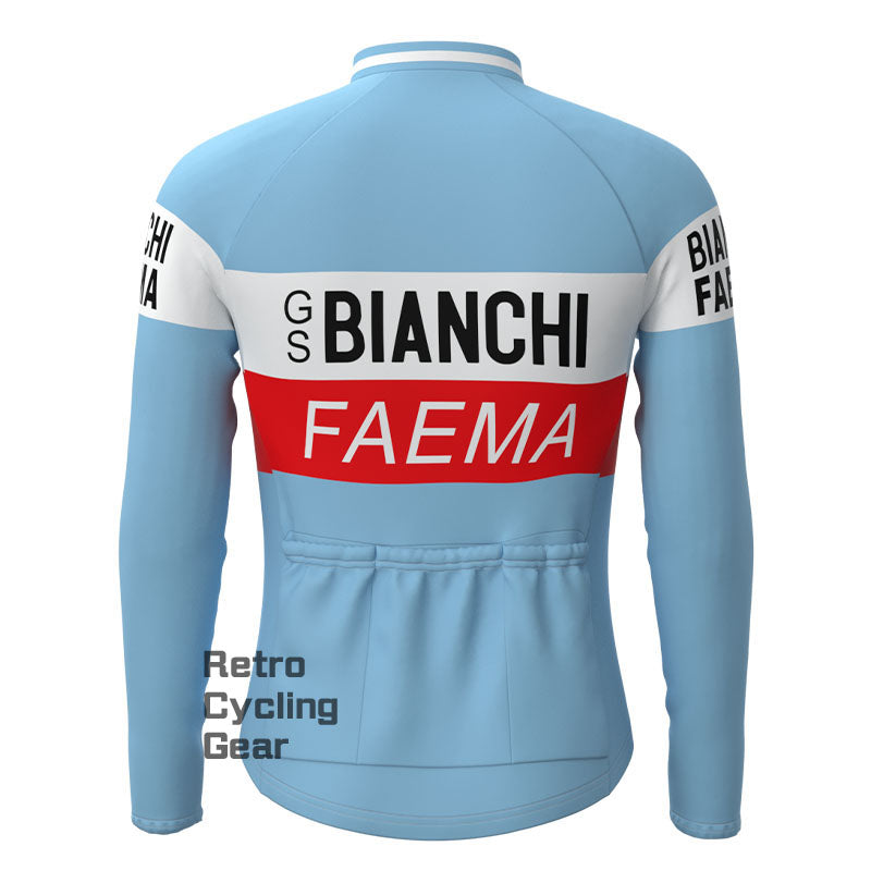 BIANCHI Retro Long Sleeve Cycling Kit