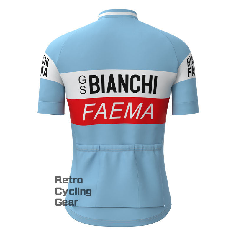 BIANCHI Retro Short sleeves Jersey