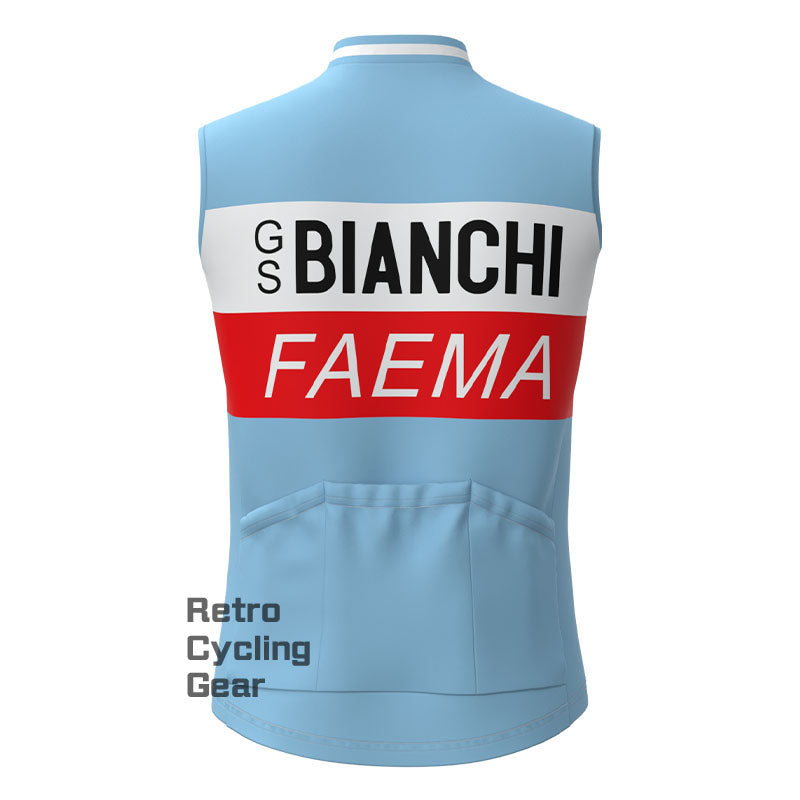 BIANCHI Fleece Retro Cycling Vest