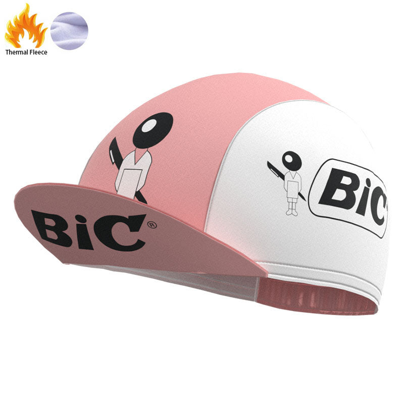 BIC Pink Retro Fahrradkappe