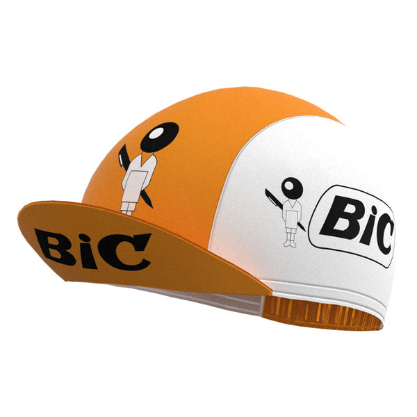 BIC Orange Retro-Fahrradkappe