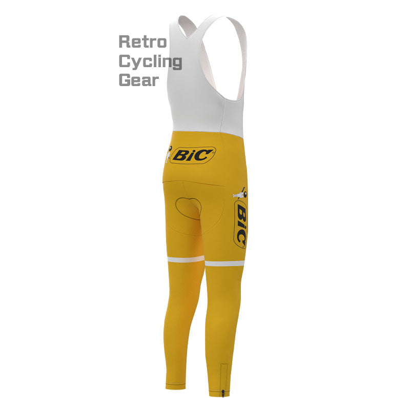 BIC Gelbe Retro-Radhose