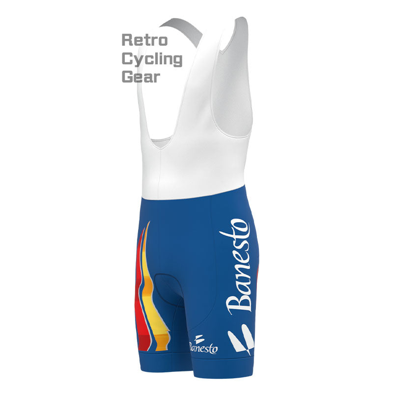 Banesto colourful Retro Short Sleeve Cycling Kit