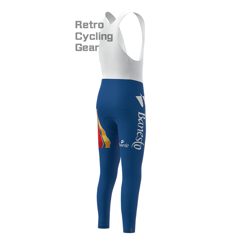 Banesto bunte Fleece-Retro-Radsport-Sets