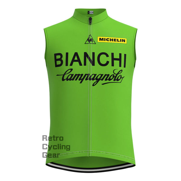 Bianchi Grüne Retro-Radweste
