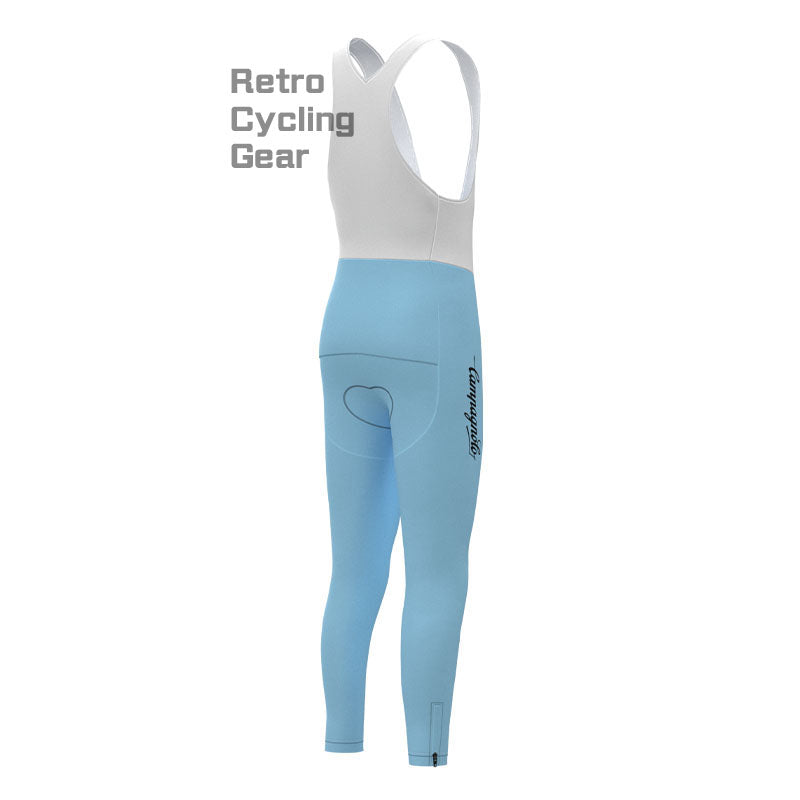 Bianchi Blue Fleece Retro-Radhose