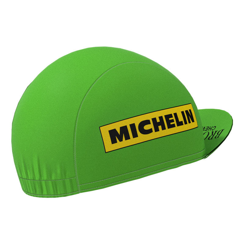 Brooklyn Green Retro Cycling Cap