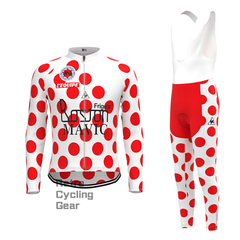 Bsston Retro Long Sleeve Cycling Kit