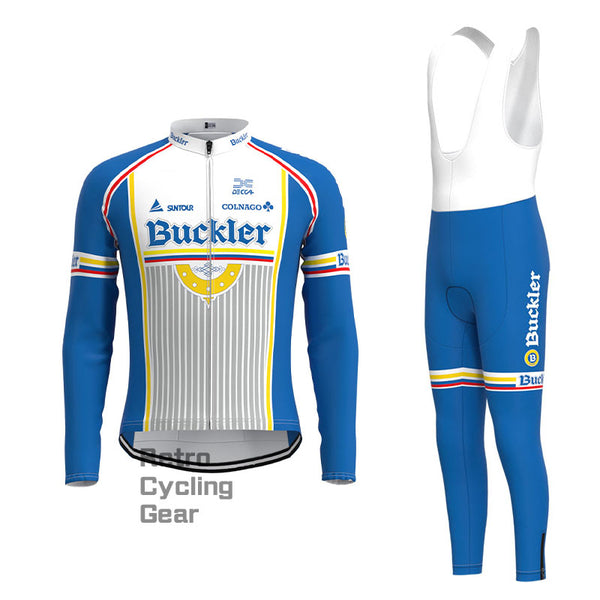 Buckler Retro Long Sleeve Cycling Kit