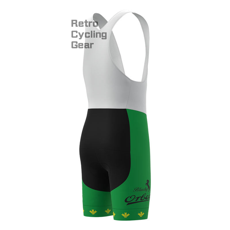 CAIA RURAL Green Retro Cycling Shorts