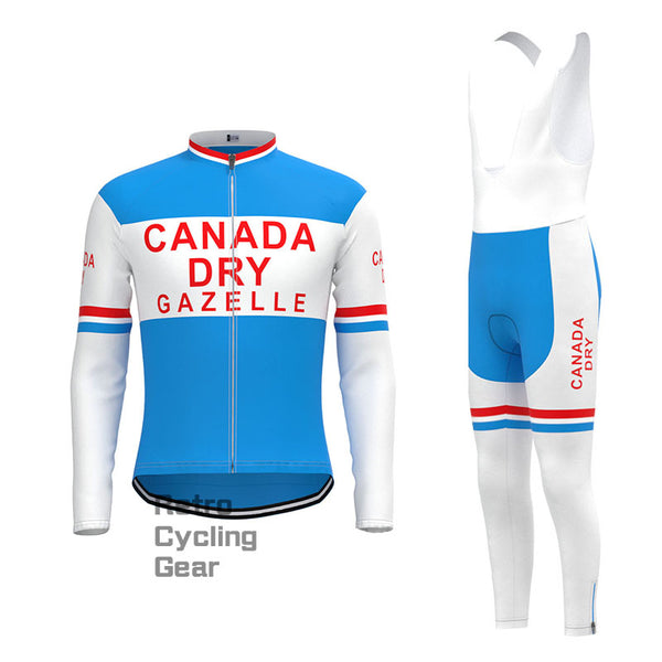 CANADA Retro Long Sleeve Cycling Kit