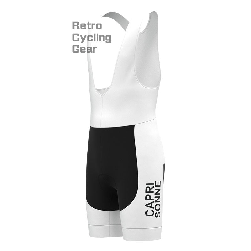 CAPRI White Retro Short Sleeve Cycling Kit