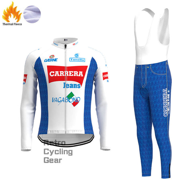CARRERA Fleece Retro Cycling Kits