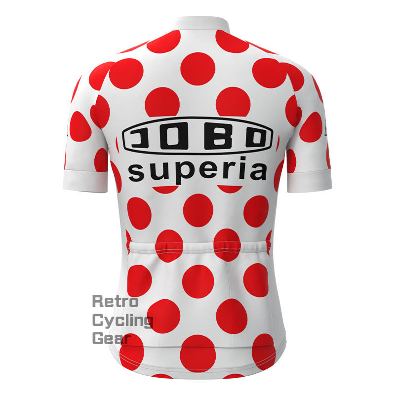 COBD Red-Dot Retro Kurzarmtrikot