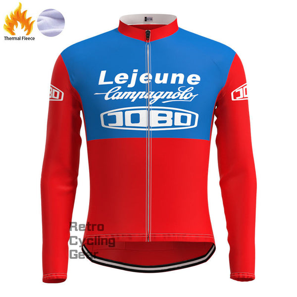 COBO Fleece Retro Long Sleeves Jerseys