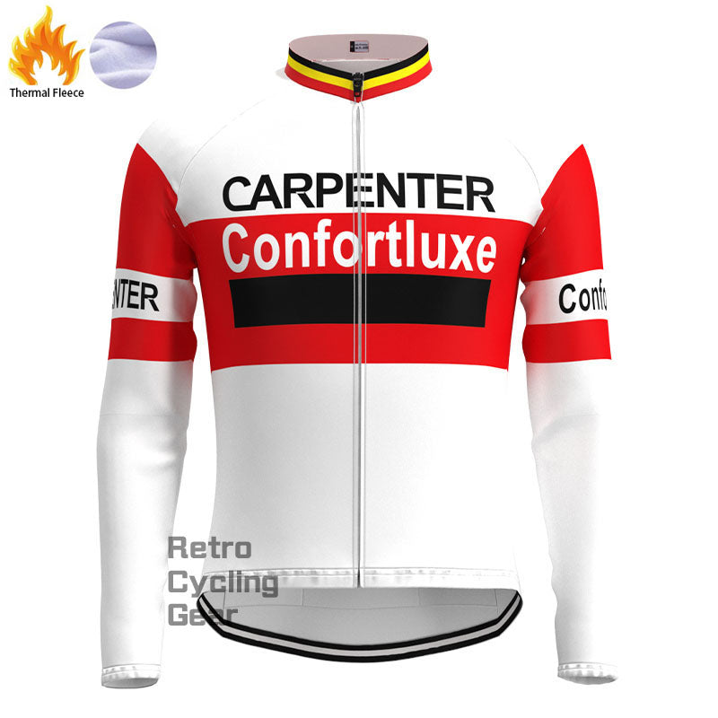 CONFORTLUXE Fleece Retro Long Sleeves Jerseys