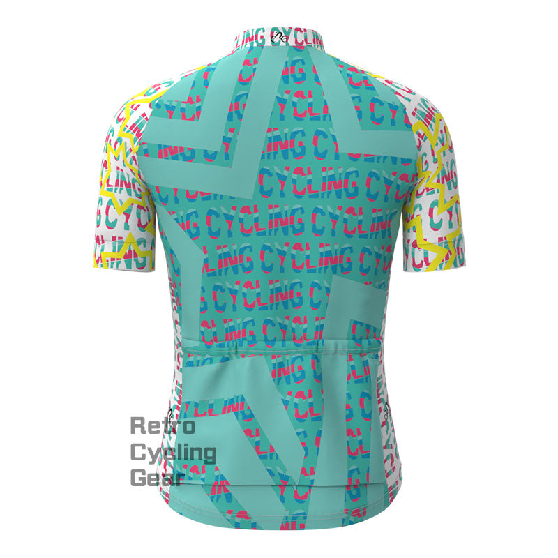 Star Type Cycling Short Sleeves Cycling Jersey