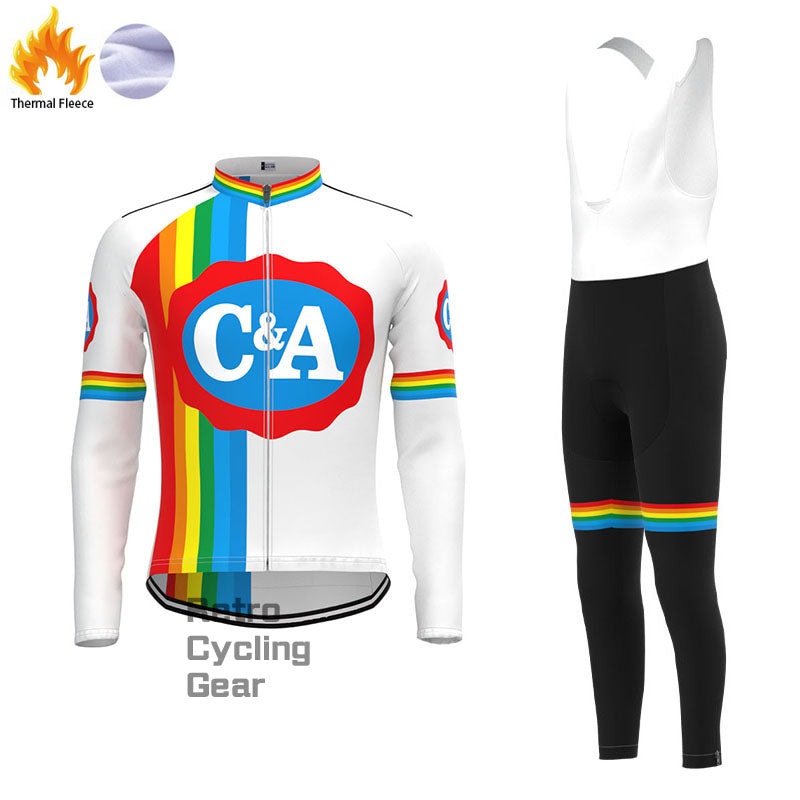 C&amp;A Fleece-Retro-Radsport-Sets