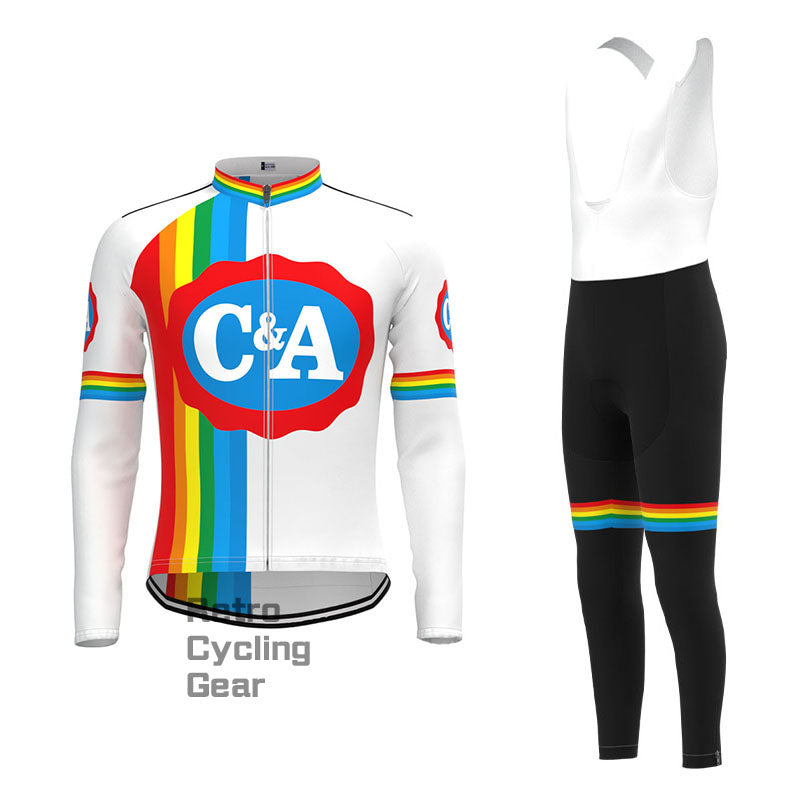 C&A Retro Long Sleeve Cycling Kit