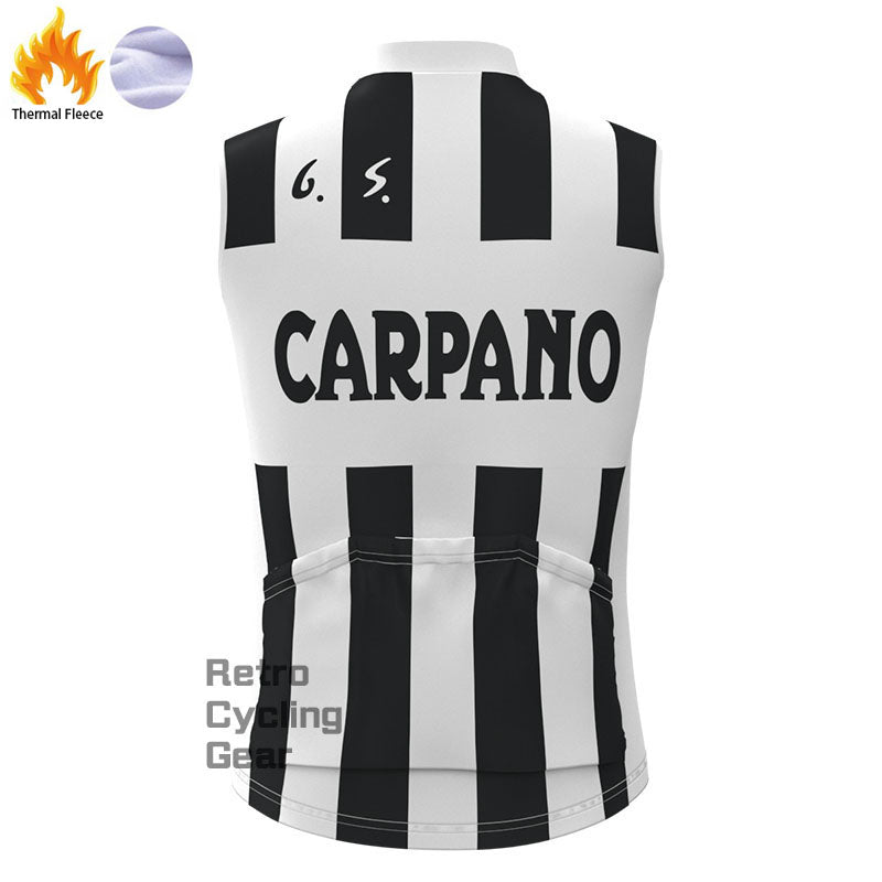 Carpano Fleece Retro Cycling Vest