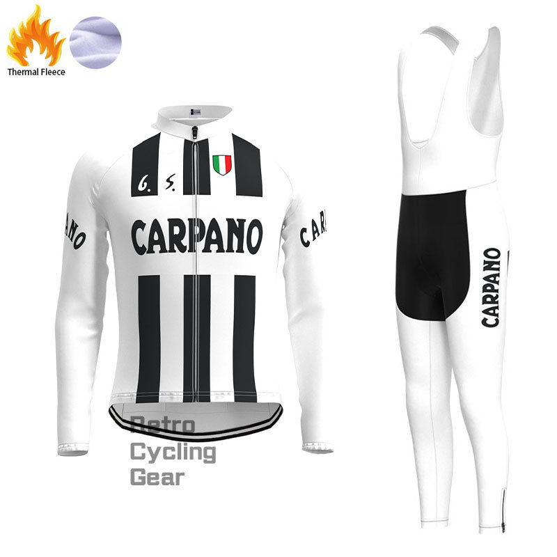 Carpano Fleece Retro-Radsport-Sets