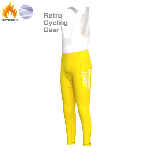 Credlt Lyonnals Fleece Retro Cycling Pants