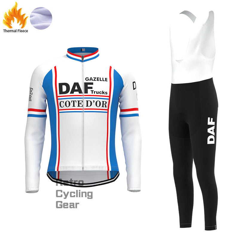 DAF-GE Fleece-Retro-Radsport-Sets